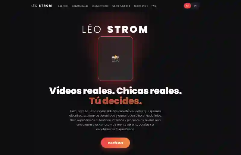 Busco chica para grabar videos